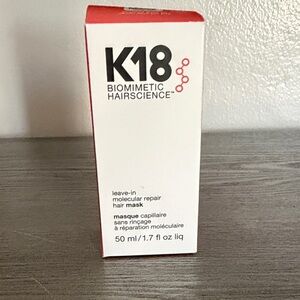 K18 Biomimetic Hairscience Leave-In Hair Mask - Red